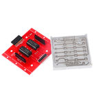 5V 74HC595 8 * 8 ডট ম্যাট্রিক্স ড্রাইভার মডিউল Arduino জন্য SPI ইন্টারফেস মডিউল