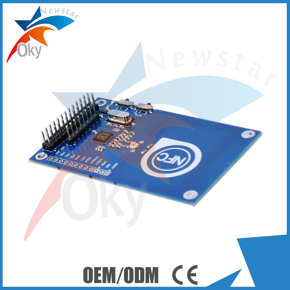 Arduino উন্নয়ন বোর্ডের জন্য RFID কার্ড পাঠক মডিউল 13.56MHz 3.3V