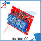 5V / 12V 4 চ্যানেল রিলে মডিউল / Arduino জন্য সম্প্রসারণ বোর্ড (লাল বোর্ড)