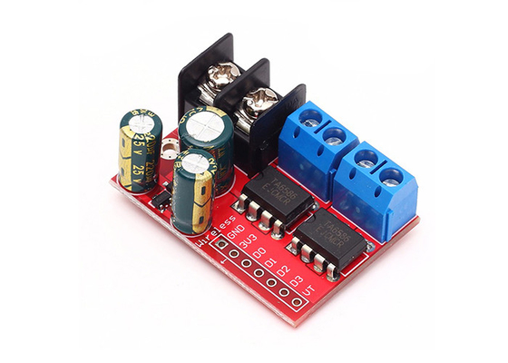 Arduino 5A ডুয়াল মোটর ড্রাইভ রিমোট কন্ট্রোলের জন্য ফরওয়ার্ড রিভার্স PWM সেন্সর মডিউল