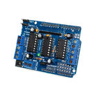 নীল বোর্ড Arduino মেগা 2560 ইউএনও R3 মোটর ড্রাইভ মোটর ঢাল বিস্তার বোর্ড L293D
