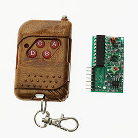 গোল্ড রঙ 4 চ্যানেল 315 MHz Arduino সেন্সর মডিউল আরএফ ওয়্যারলেস রিমোট কন্ট্রোল 58 * 38 * 13mm