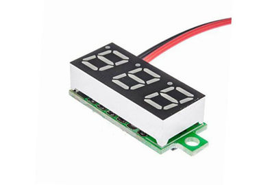 ছোট আকার 0.28 &quot;ডিসি 2.5-30V Arduino সেন্সর মডিউল ডিজিটাল ভোল্টমিটার LED ভোল্টেজ