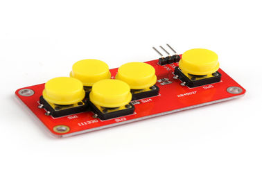 পাঁচটি বোতাম সহ PH 2.5-3P Arduino সেন্সর মডিউল বৈদ্যুতিন বিল্ডিং ব্লক