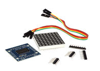 মাইক্রোকন্ট্রোলার DIY কিট জন্য MAX7219 ডট ম্যাট্রিক্স মডিউল Arduino সেন্সর মডিউল