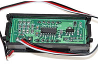 ডিসি 3 ওয়্যার LED ডিজিটাল প্রদর্শন মিটার ভোল্টেজ 48 * 29 * 22mm মাত্রা