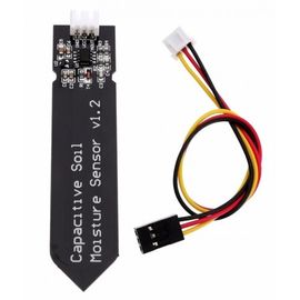 ডিসি 3.3-5.5V Capacitive মৃত্তিকা আর্দ্রতা সেন্সর জারা মাধ্যাকর্ষণ 3 পিন ইন্টারফেস সঙ্গে প্রতিরোধী