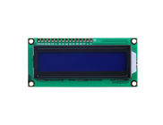 LCD প্রদর্শন Arduino সেন্সর মডিউল LCM 16x2 নীল ব্যাকলাইট HD44780 2 বছর পাটা