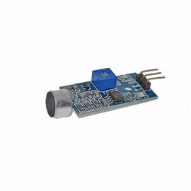 3 পিন Arduino মাইক্রোফোন মডিউল, Etection Arduino সাউন্ড মডিউল নীল রঙ ডিসি 5V