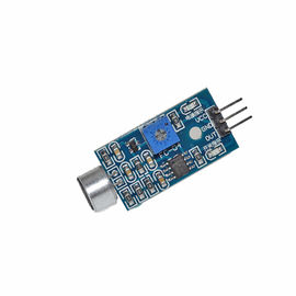 3 পিন Arduino মাইক্রোফোন মডিউল, Etection Arduino সাউন্ড মডিউল নীল রঙ ডিসি 5V