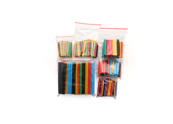 328pcs Polyolefin সঙ্কুচিত টিউব মোড়ানো তারের তারের বৈদ্যুতিক নিরোধক তাপ সঙ্কুচিত টিউব