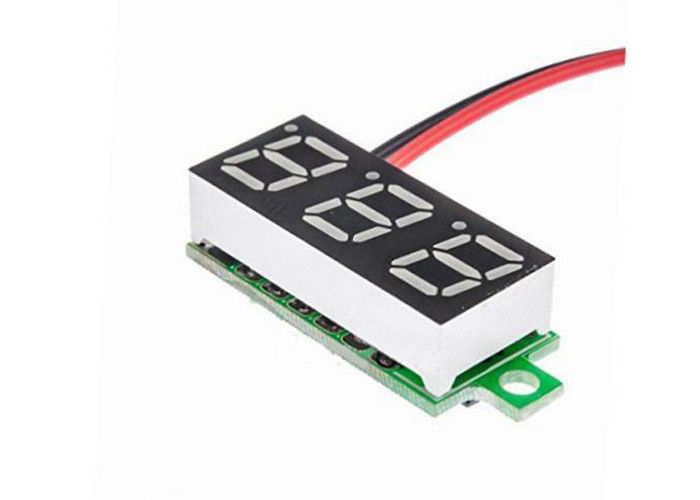 ছোট আকার 0.28 &quot;ডিসি 2.5-30V Arduino সেন্সর মডিউল ডিজিটাল ভোল্টমিটার LED ভোল্টেজ